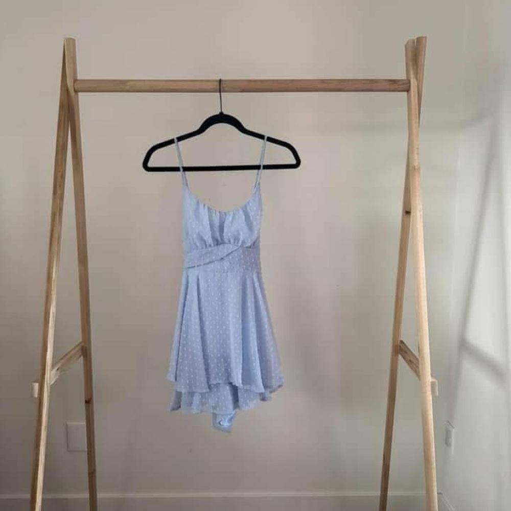 Altar’d State Ruffled Romper - Picture 2 of 3